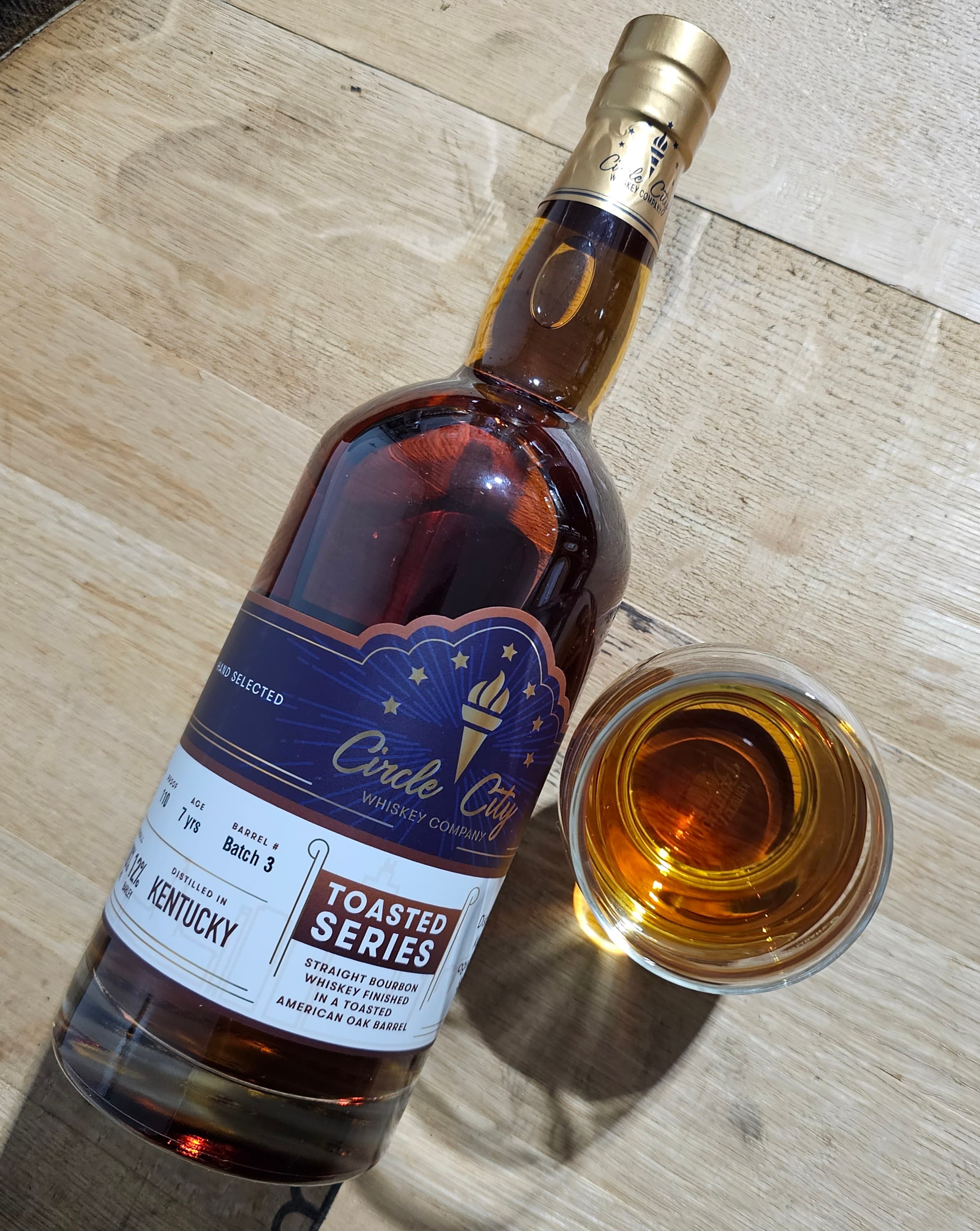 Toasted Series Straight Bourbon Whiskey - Glass