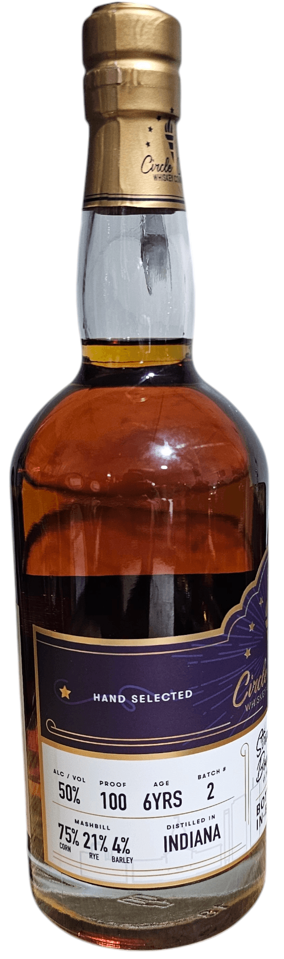 Bottled-in-Bond Straight Bourbon Whiskey - Right