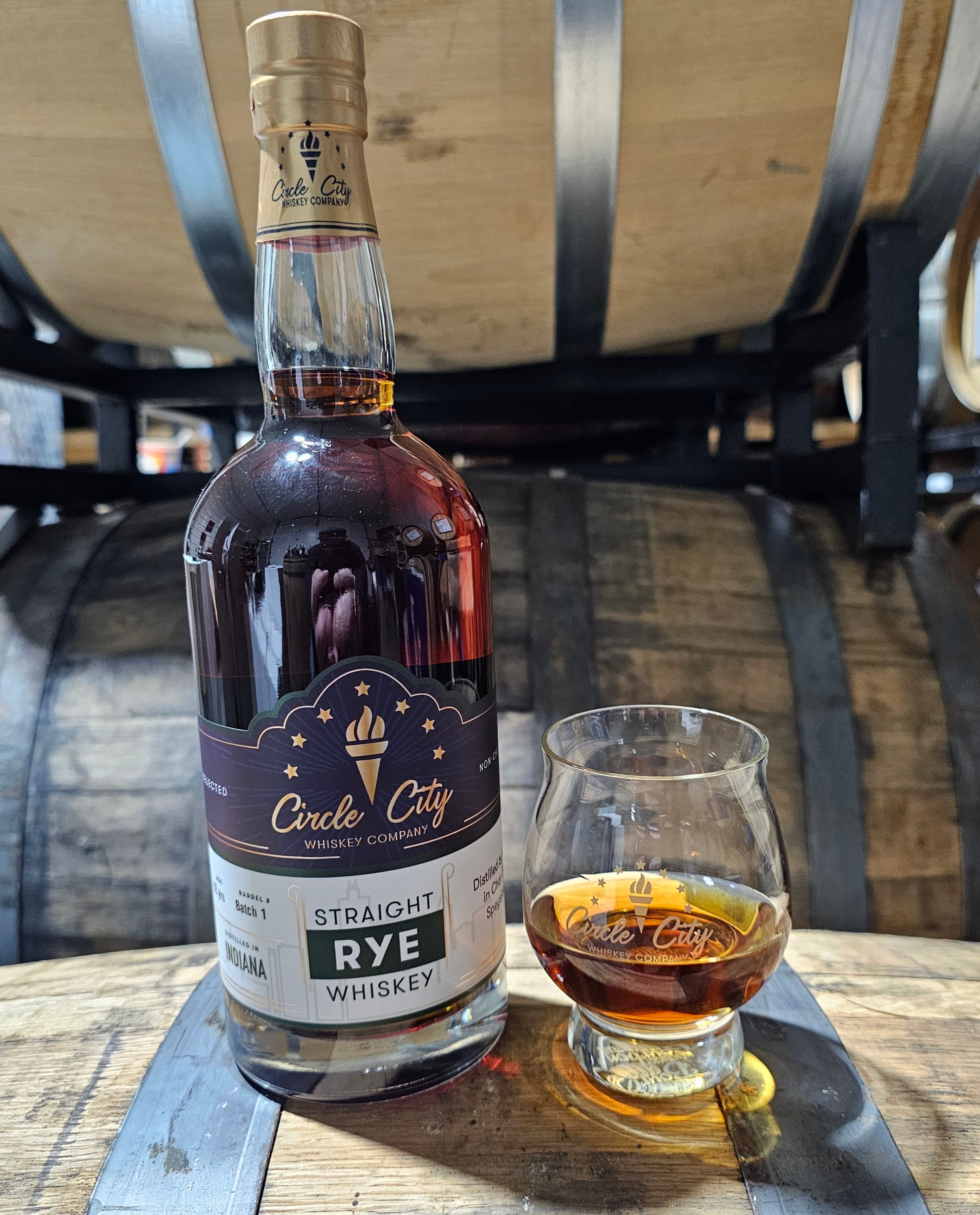 12 Years Straight Rye Whiskey - Barrel