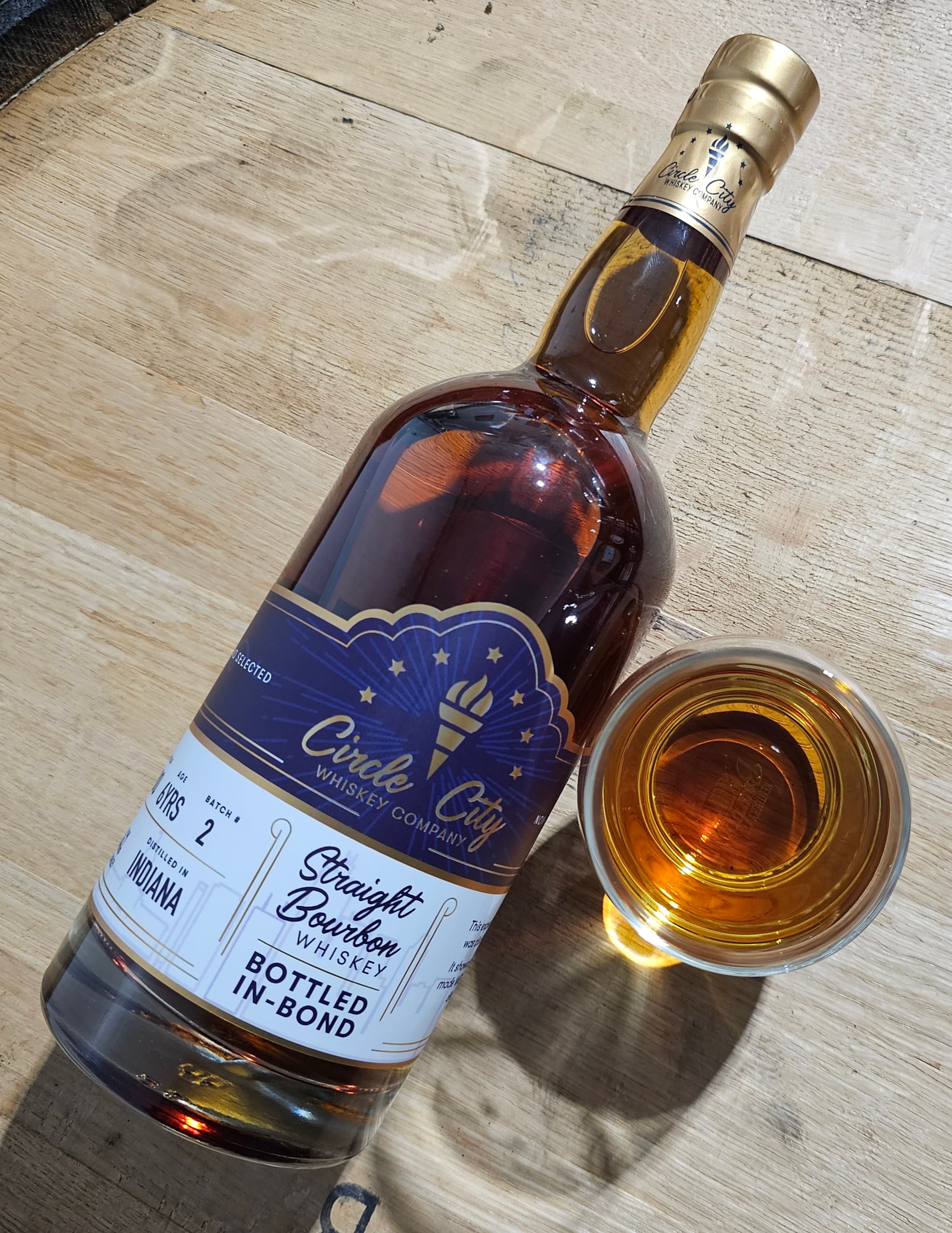 Bottled-in-Bond Straight Bourbon Whiskey - Glass