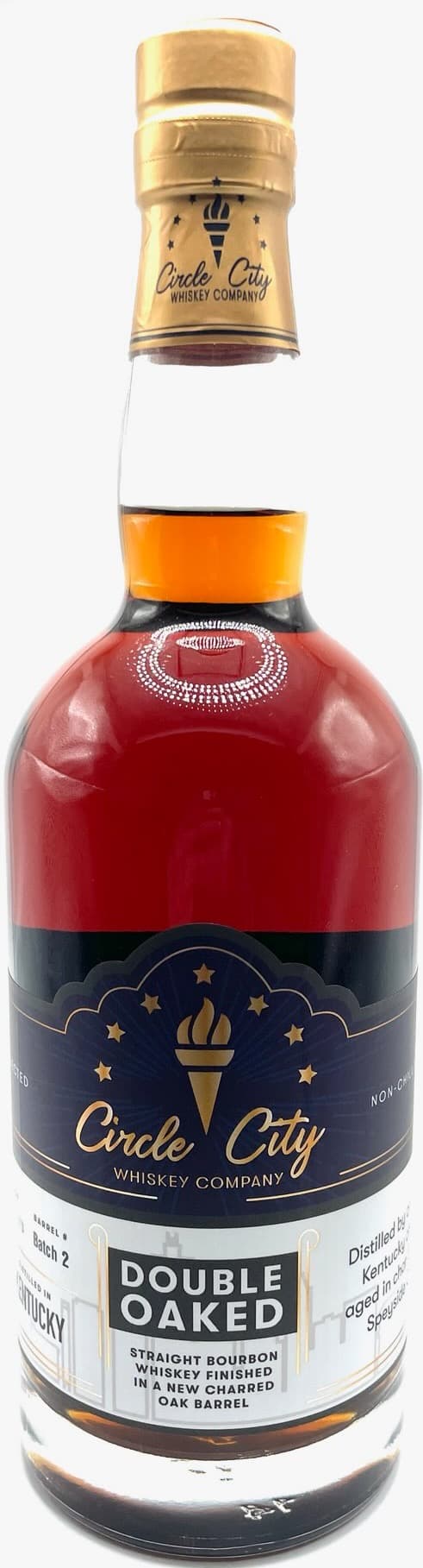 Double Oaked Straight Bourbon Whiskey - Front