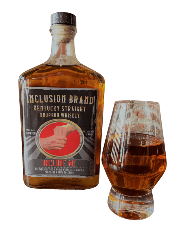 Inclusion Brand Kentucky Straight Bourbon Whiskey - Front