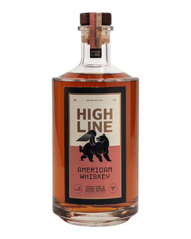 Highline Spirits American Whiskey - Front