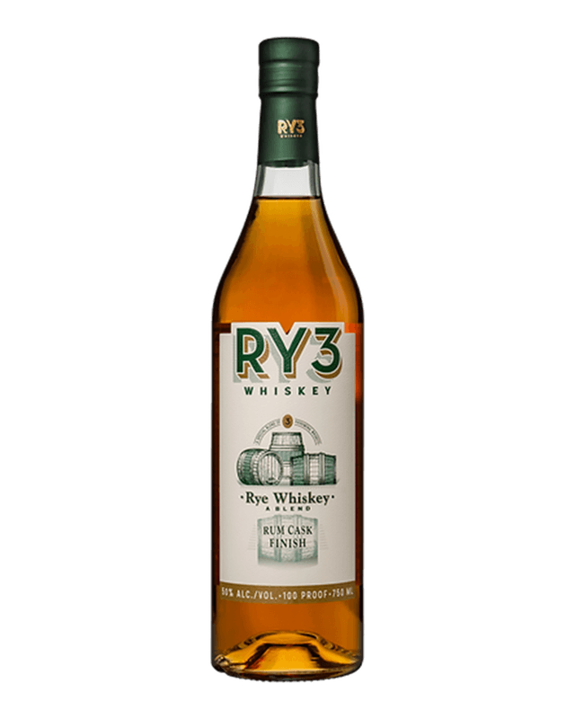 Ry3 Rum Cask Finish 100 Proof - Front